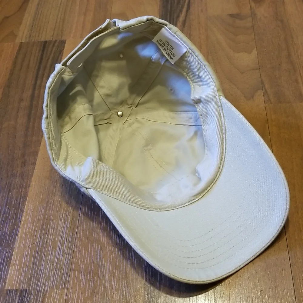 Gander Mountain Embroidered Khaki Ballcap Hat Youth